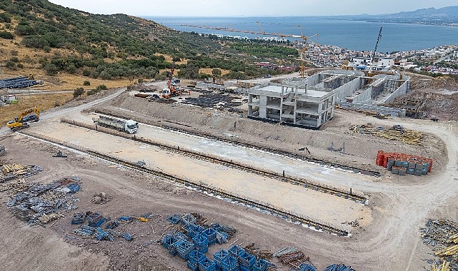 İzmir’in üçüncü büyük arıtma tesisi Dikili’de yükseliyor