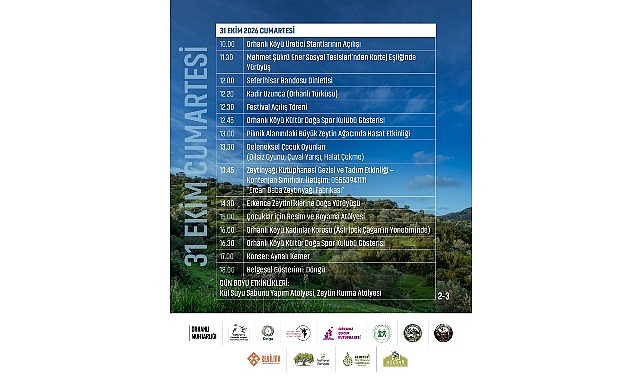 Seferihisar, 3. Erkence Zeytin Festivali’ne hazırlanıyor
